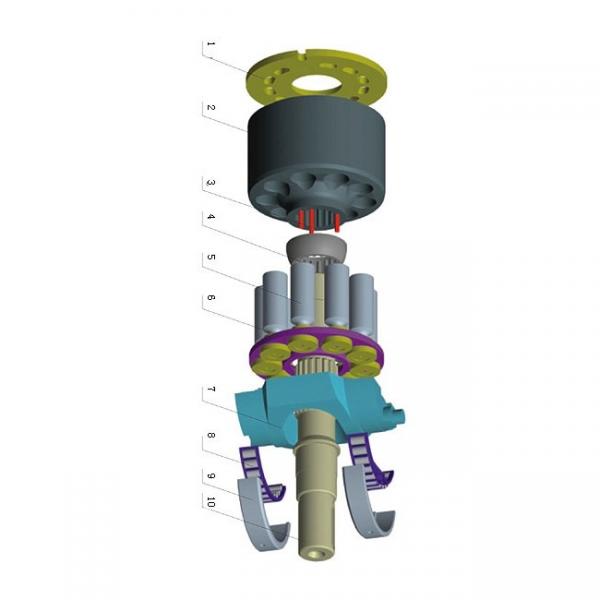 Pompe Hydraulique 12V à Simple Effet avec réservoir en Fer 4L Remorque Levage #3 image